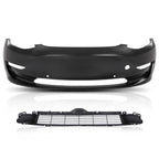 Front Bumper Cover and Grille Set for Tesla Model 3 (2017–2023)