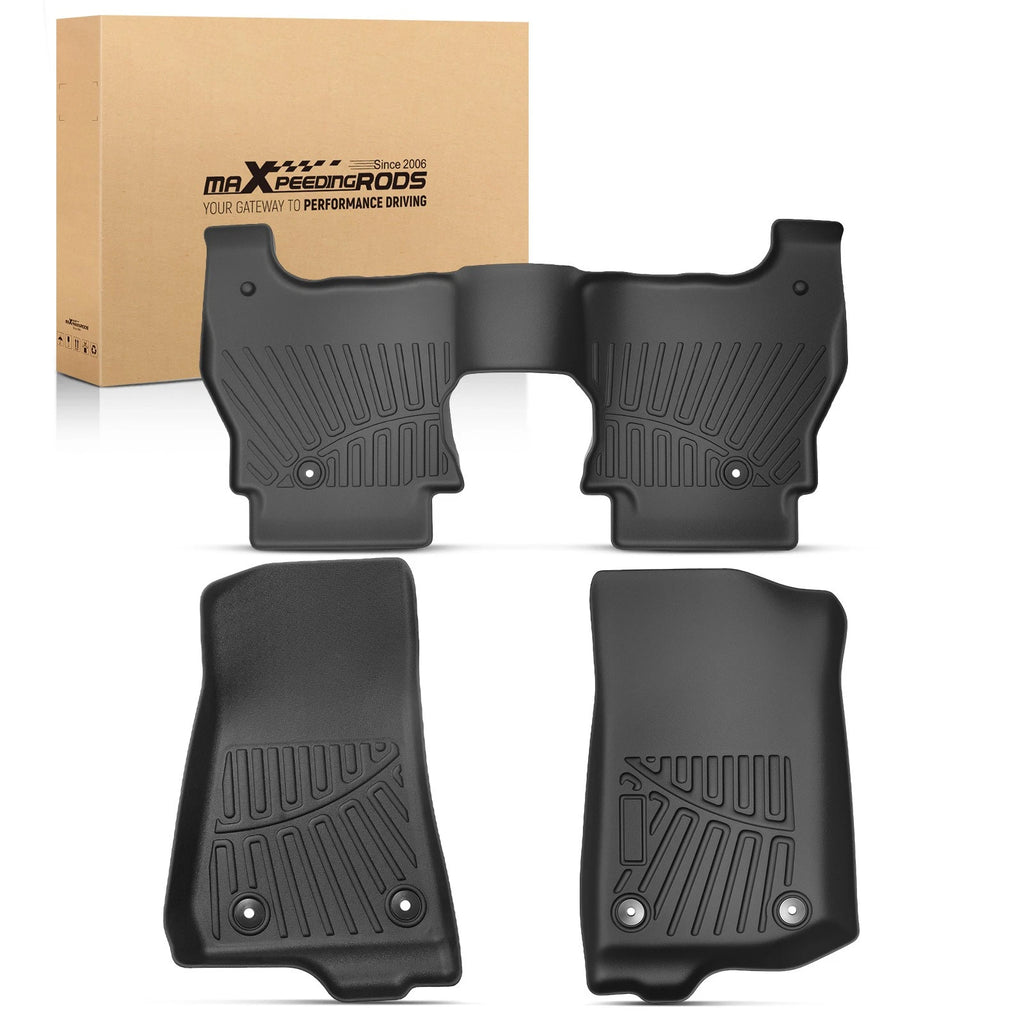 Floor Mats 2-Row Liner Set for Jeep Gladiator (2020–2025)
