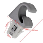 Set of 2 Car Hook Clips for Toyota (26.2x24.8x46.5mm)