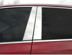 4pc Luxury FX Stainless Steel Pillar Post Trim for 2017-2022 Kia Sportage