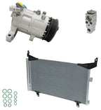 A C Compressor Kit With Condenser for Subaru Forester 2.5L (2021–2024)