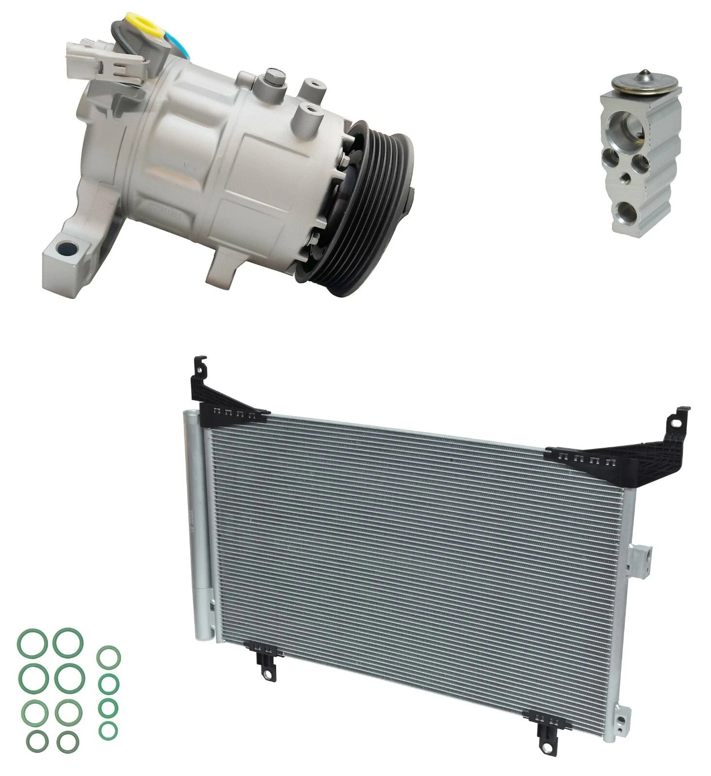 A C Compressor Kit With Condenser for Subaru Forester 2.5L (2021–2024)