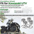 Front and Rear Wheel Bearing for Kawasaki Brute Force 650 750 (2003–2023)