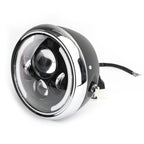 7'' LED Headlight for Harley Dyna Cafe Racer Bobber (T9)