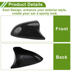 1 Pair ABS Mirror Cover Cap for Lexus CT/CT F Sport (2009–2022) 8794A30E00B1