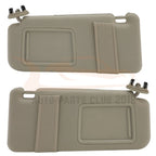 Sun Visor Pair for Toyota Camry (2006–2011) Beige Cloth