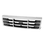 Front Bumper Grille for Ford Bronco F150 (1992–1997) Painted Gray Factory Style