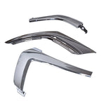 Set of Front Bumper Chrome Trim Molding for Mitsubishi Outlander (2016-2020)