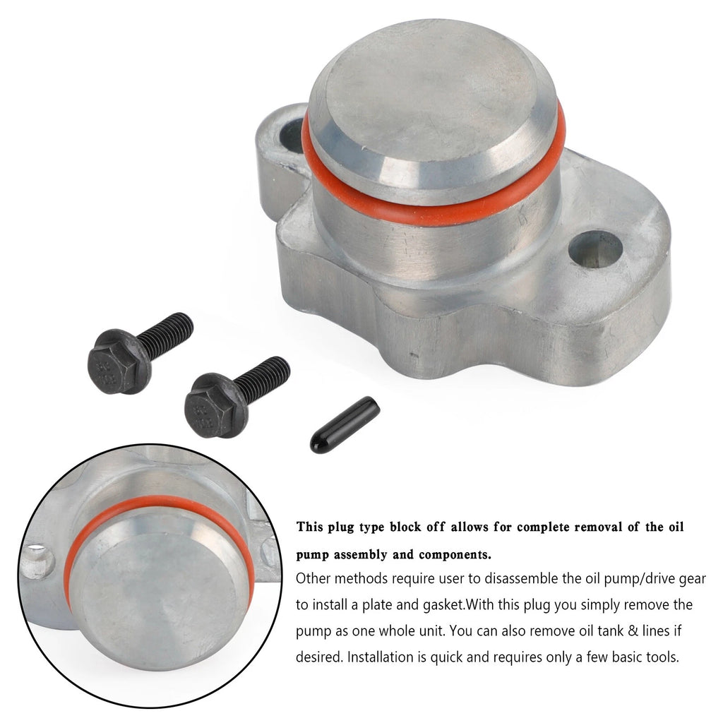 Oil Injection Block Off Plug for Yamaha Big Wheel BW80 PW50 (T9)