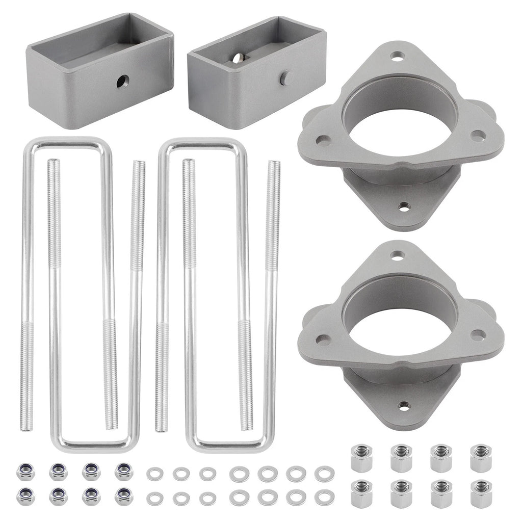 3" Front + 3" Rear Lift Kit for Chevy Silverado GMC Sierra 1500 (2007–2020)