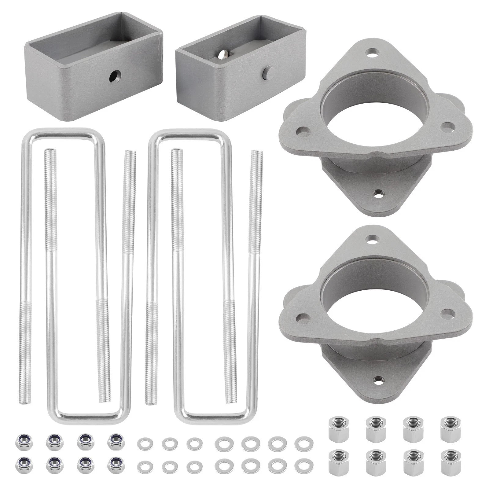 3" Front + 3" Rear Lift Kit for Chevy Silverado GMC Sierra 1500 (2007–2020)