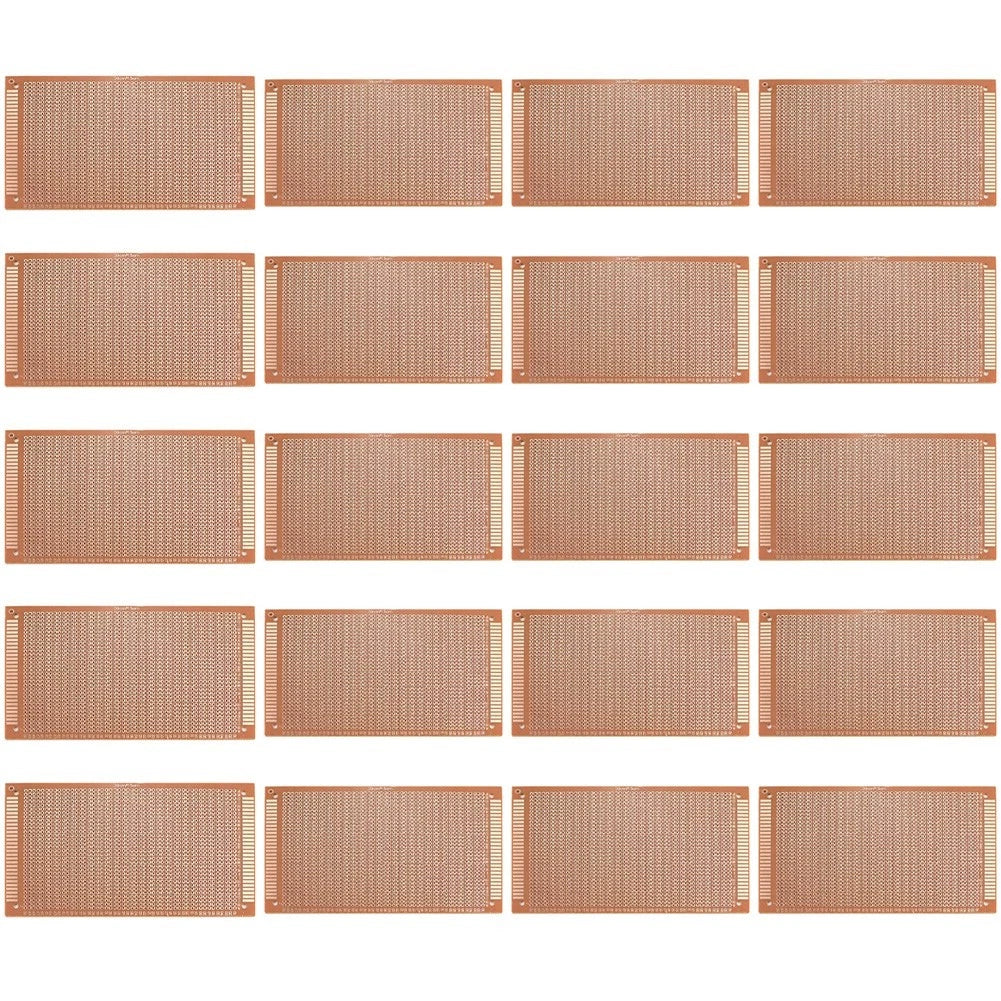 20 PCB Experiment Boards 7x9cm for DIY Electronics Projects
