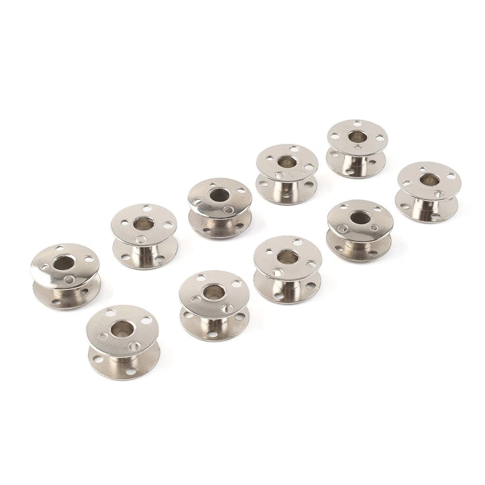 Set of 10 Bobbins for Singer 66, 66-6, 99, 99-13, 185, 185CL