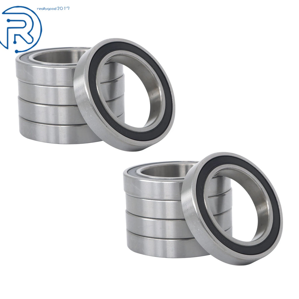 Set of 10 Bore Sealed 6909-2RS 45x68x12mm Pre-Lubricated Ball Bearings