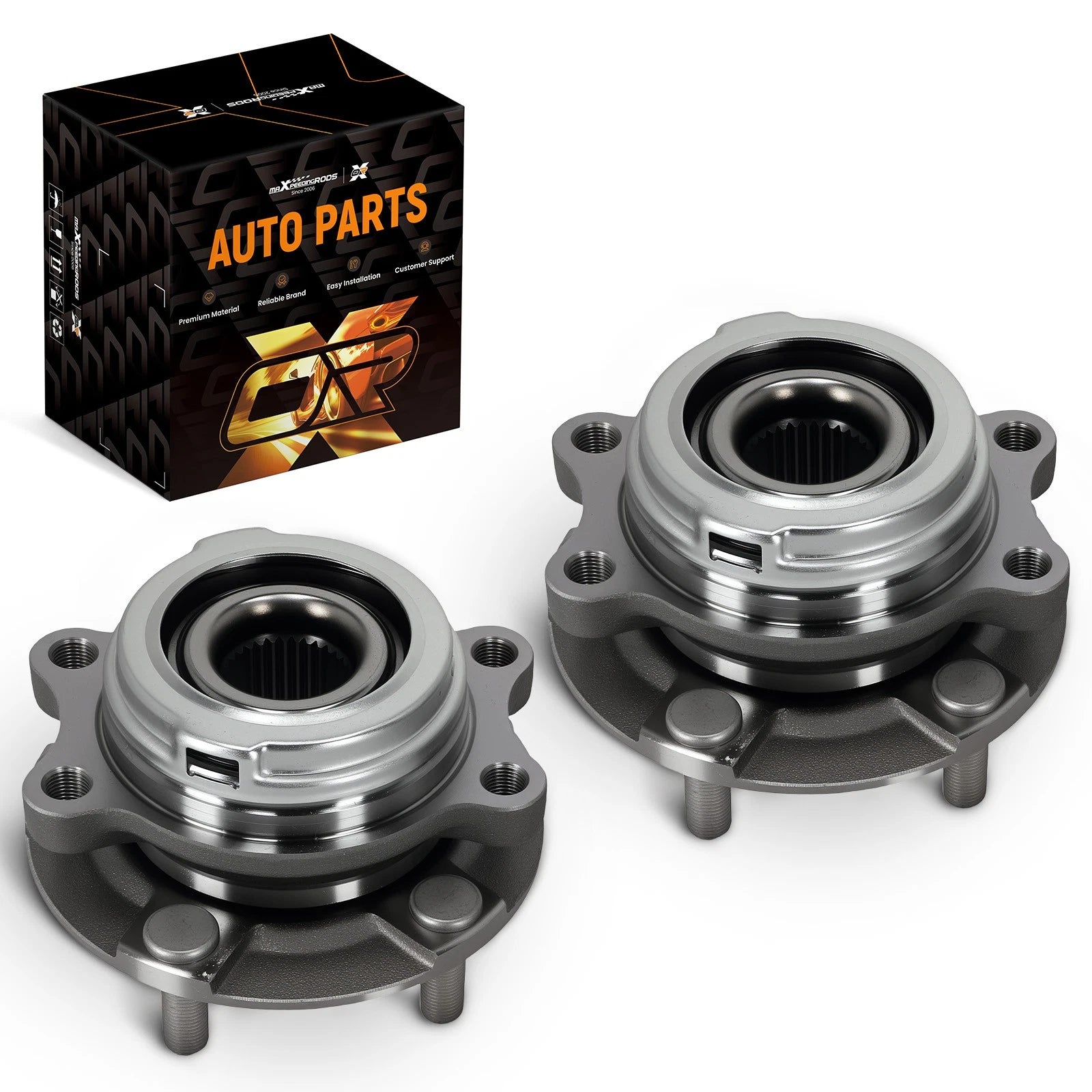 ABS Wheel Hub Bearing Set for Nissan Maxima Quest (2009–2019) WE60603