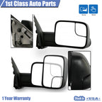 Right Manual Towing Mirror for Dodge Ram 2500 3500 (2002–2009)