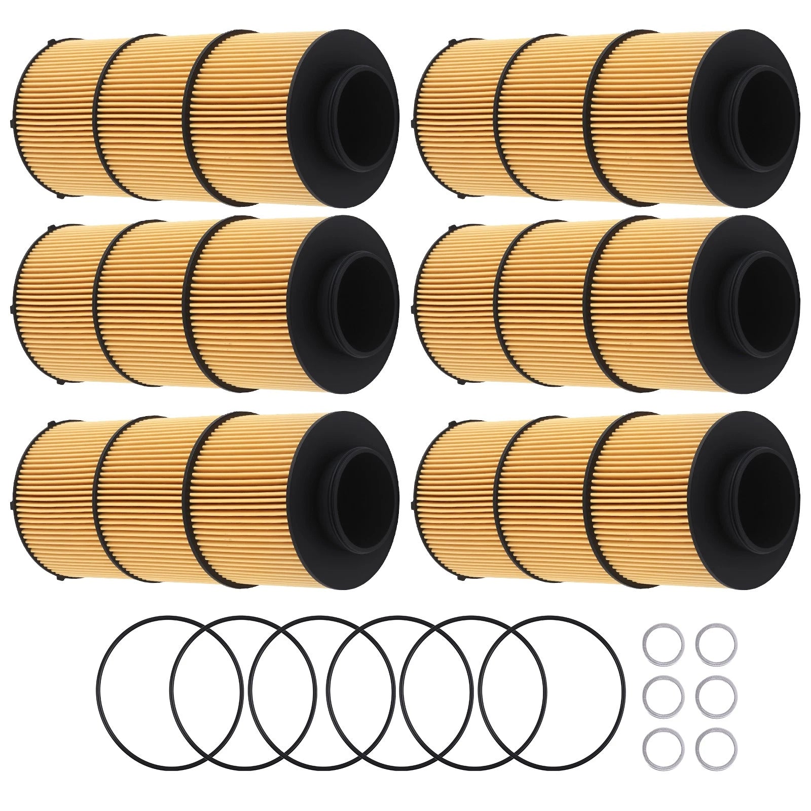 Oil Filter Kit LF17800 for Detroit Diesel Western Star (6-Pack)