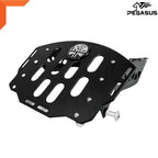 CNC Aluminium Black Rear Luggage Rack for Royal Enfield Interceptor 650 (18-24)