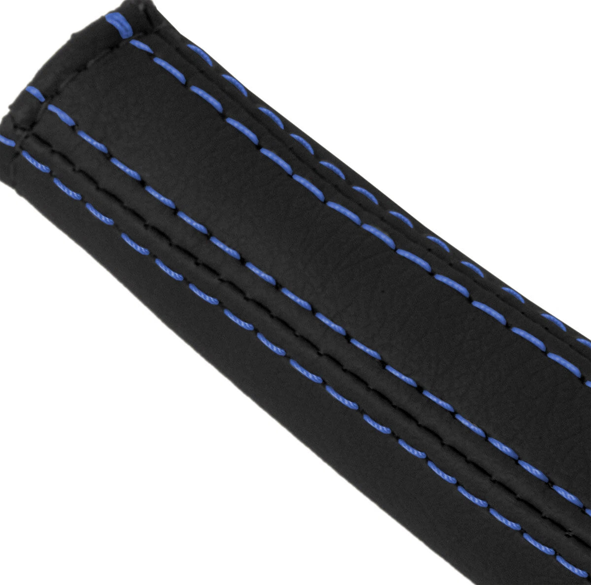 Leather Emergency Brake Boot Cover for Nissan 350Z (2003–2008) Blue Stitch