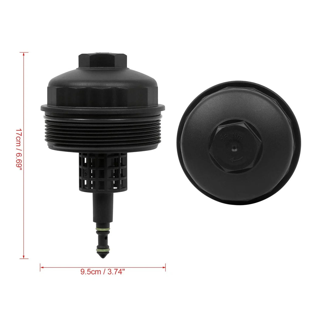Oil Filter Cap Cover Replacement for BMW E88 E90 E60 E63