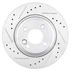 Drilled & Slotted Front Brake Disc Rotors for Mini Cooper (2002–2006)