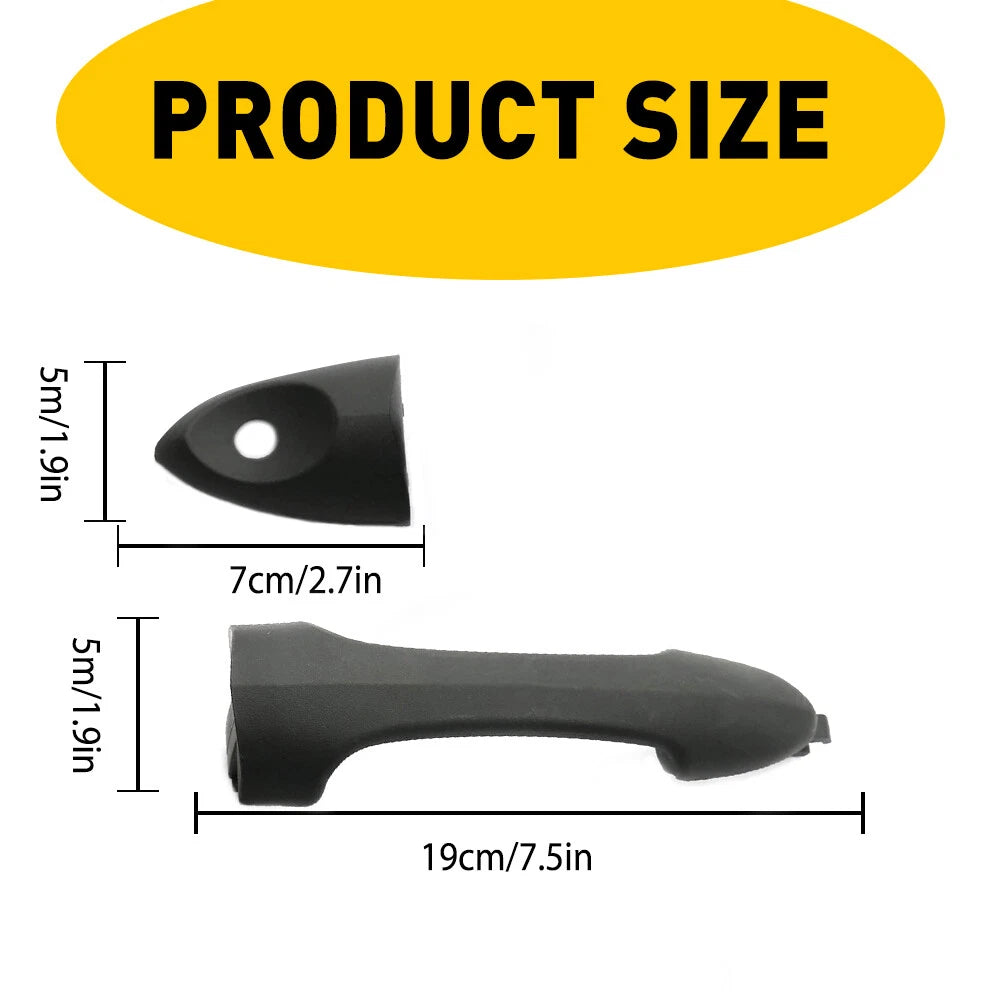 2X Door Exterior Handle Reinforcement for Ford Focus (2000-2007)
