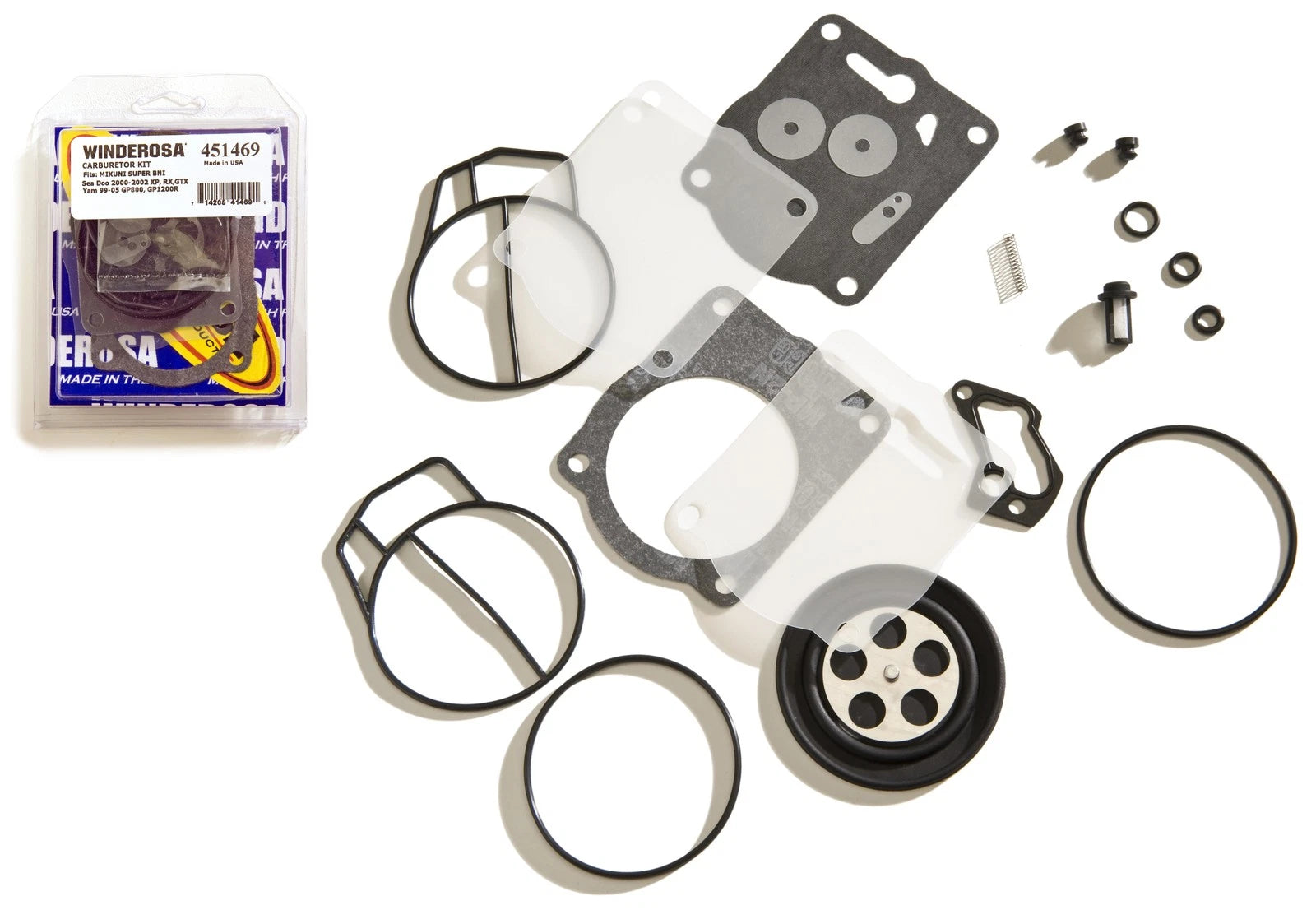 Carburetor Rebuild Kit for Sea-Doo RX (2000–2003) MIKUNI Super BNI SBNI