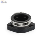 Carburetor Intake Adapter Rubber Mounting Flange for VM24 PE26 28 MM (Fit)