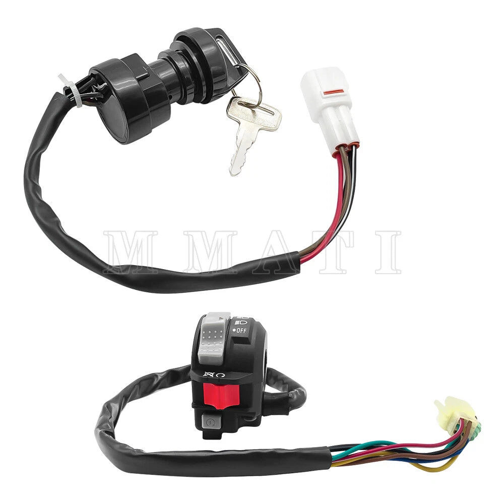 Handlebar Switch & Ignition Key Switch for Yamaha Grizzly 600 YFM600F (1998–2001)