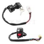 Handlebar Switch & Ignition Key Switch for Yamaha Grizzly 600 YFM600F (1998–2001)