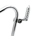 Chrome 3" Stem Footpeg for Harley SuperLow 1200 (2011–2020)