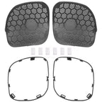 Pair Front Fairing Speaker Grille Mesh Cover for Harley CVO Road Glide (2015–2024)