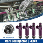 Set of 4 Fuel Injector Nozzles for Mazda Miata 1.8L L4 (1990–1997)