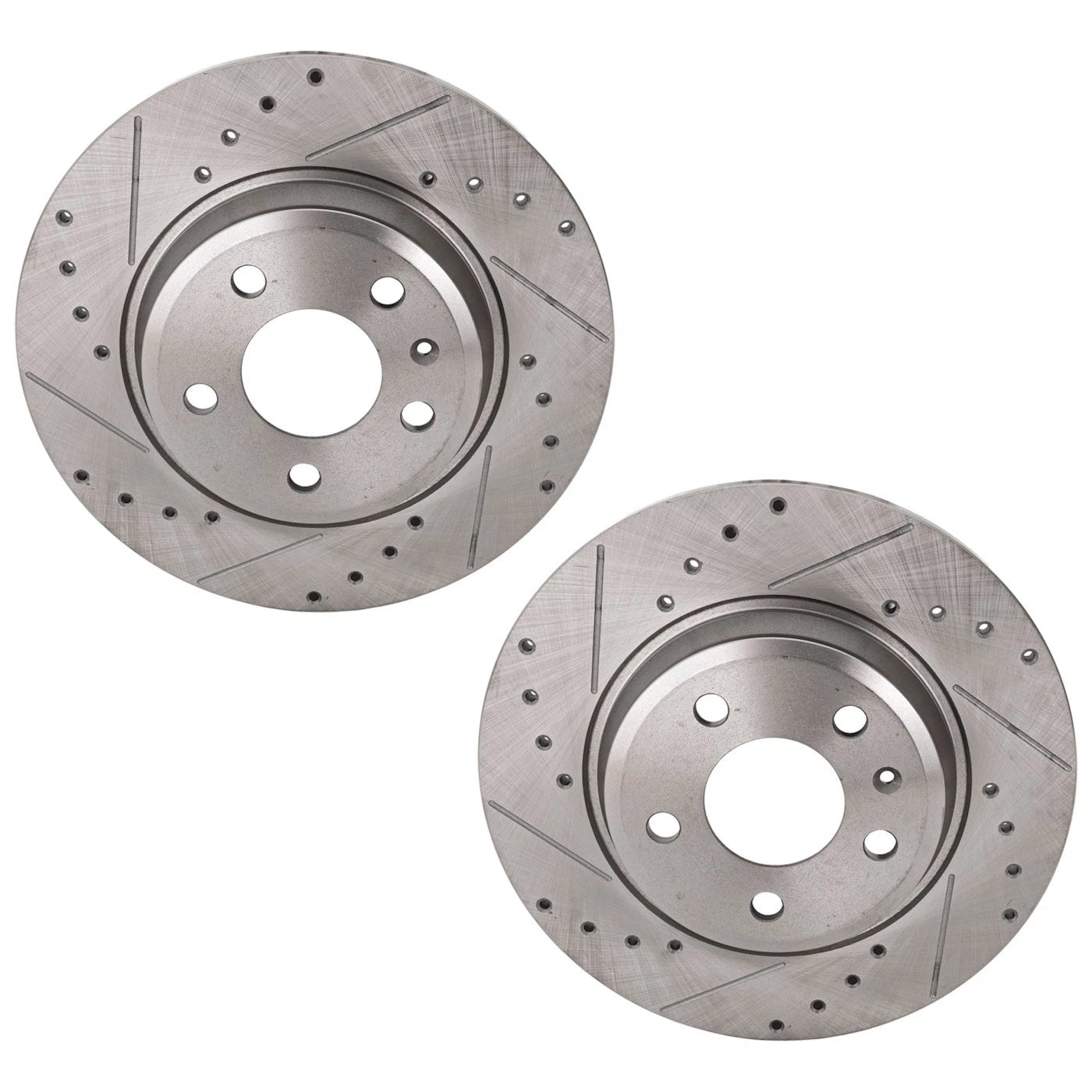 Rear Brake Disc Rotors for Audi A4 A5 A6 A7 Q5 (2010–2020)