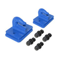 Set of 2 Heavy Duty Bolt On Grab Hooks for Loader Tractor Bucket