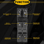 Master Window Switch Panel Control for Hyundai Sonata (2011–2015)