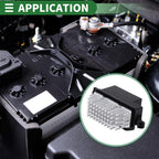 HVAC Blower Motor Resistor for Nissan Rogue (2014–2019)