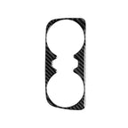 1x Interior Water Cup Holder Panel Trim for Audi Q7 SQ7 (2016–2019) Carbon Black
