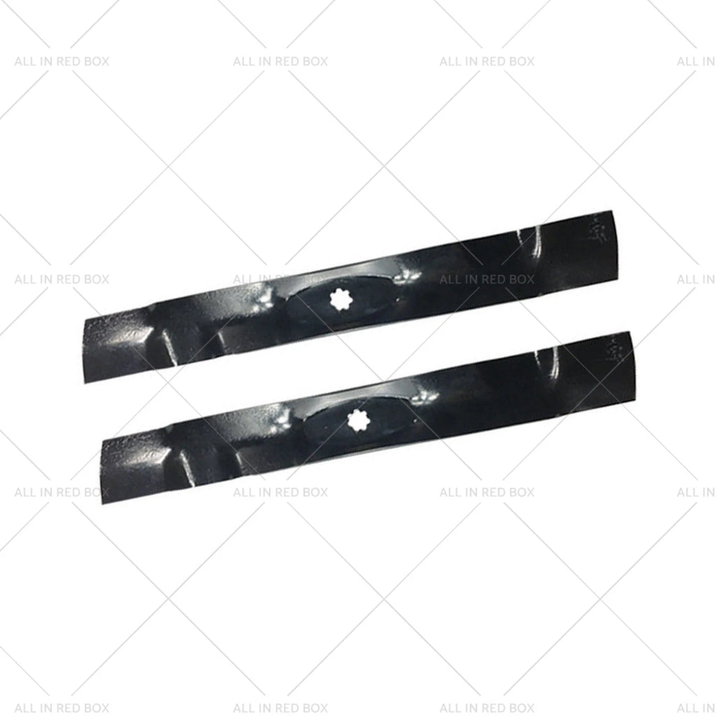 2X 42" Mulching Blades for John Deere LA115 LA120 D100 (AM141033 GX22151)