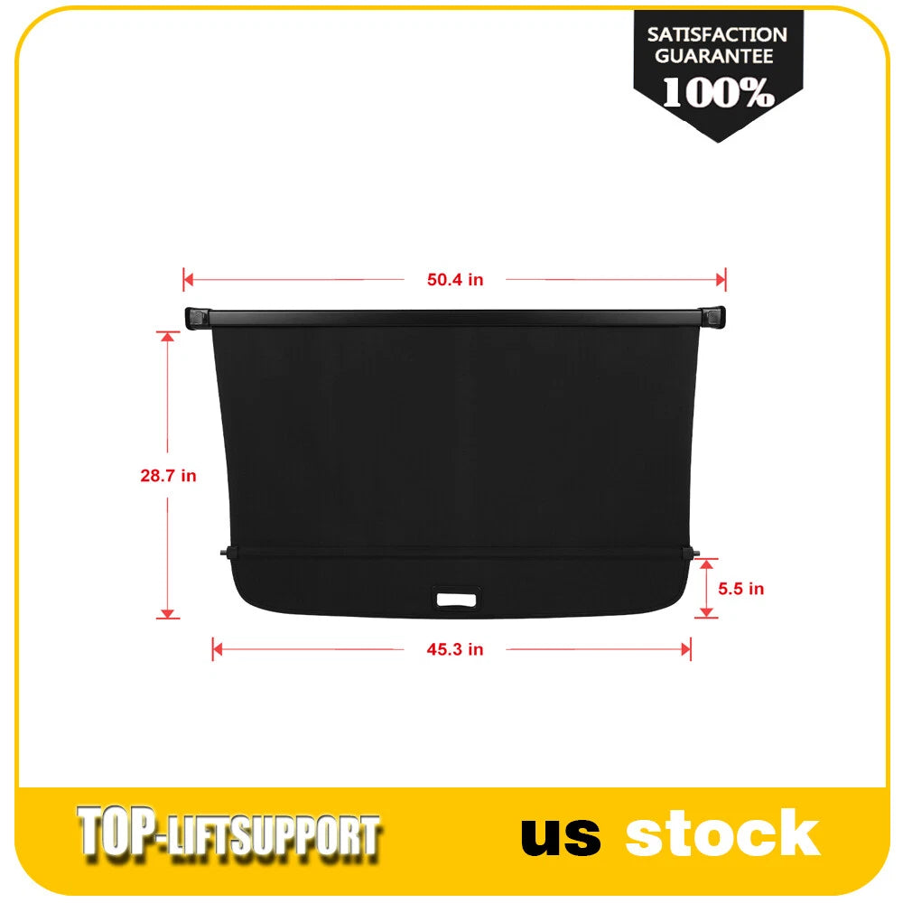 Retractable Rear Cargo Security Trunk Cover for Volkswagen Tiguan (2018–2024)