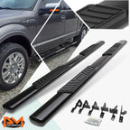 Set of 2 Oval 5" Side Step Nerf Bars for Ford F150 SuperCrew (2009–2014)