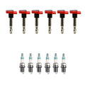Denso Ignition Coil Kit for Iridium Power (6 Pieces, Gap 0.044)