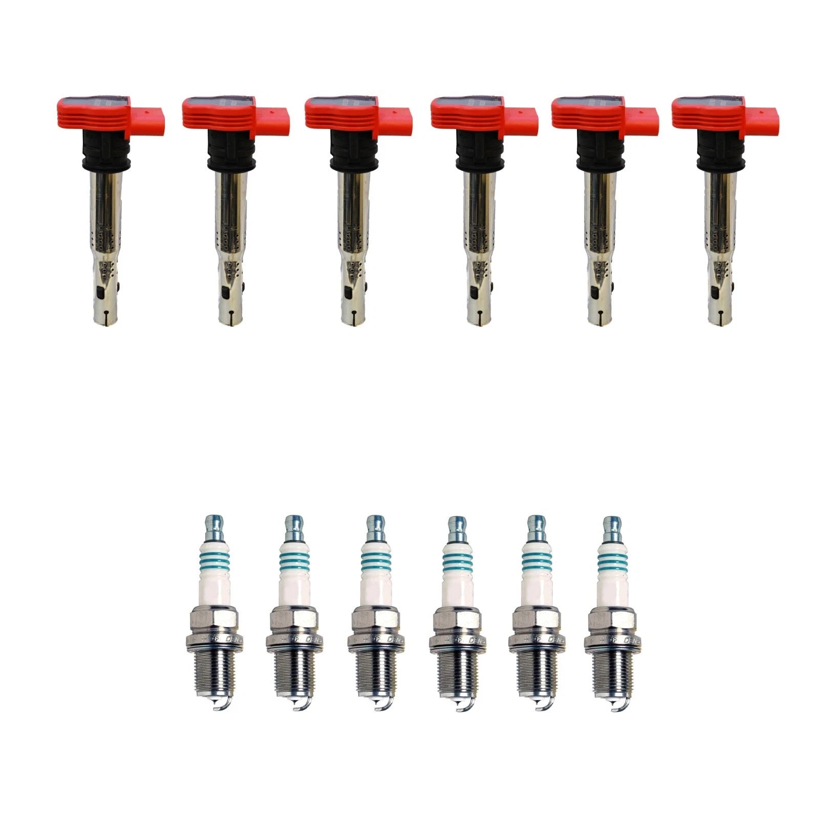 Denso Ignition Coil Kit for Iridium Power (6 Pieces, Gap 0.044)