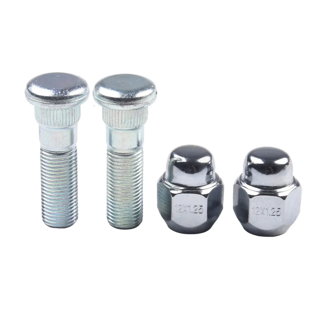 Thread Size 1.25 Wheel Hub Bolt Stud & Nut Set for Forester Set of 4