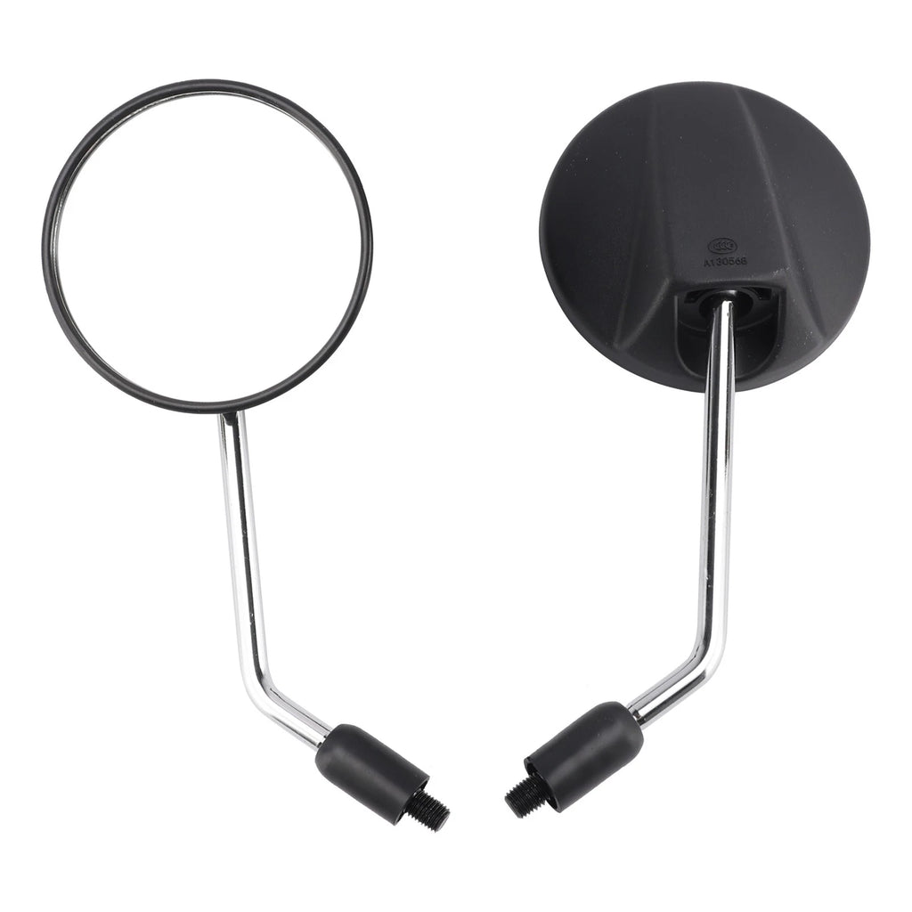 Pair Mirrors Assy Black 56001-0137 for Kawasaki KLR 650 (2012–2014, 2018)
