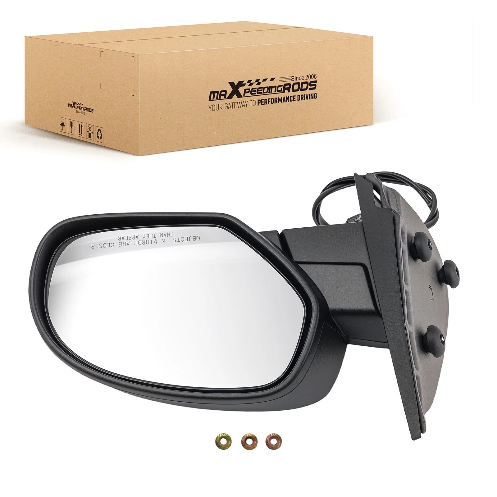 Heated Mirror for GMC Sierra 2500HD 3500HD (2007–2014) 25775845 Power Right