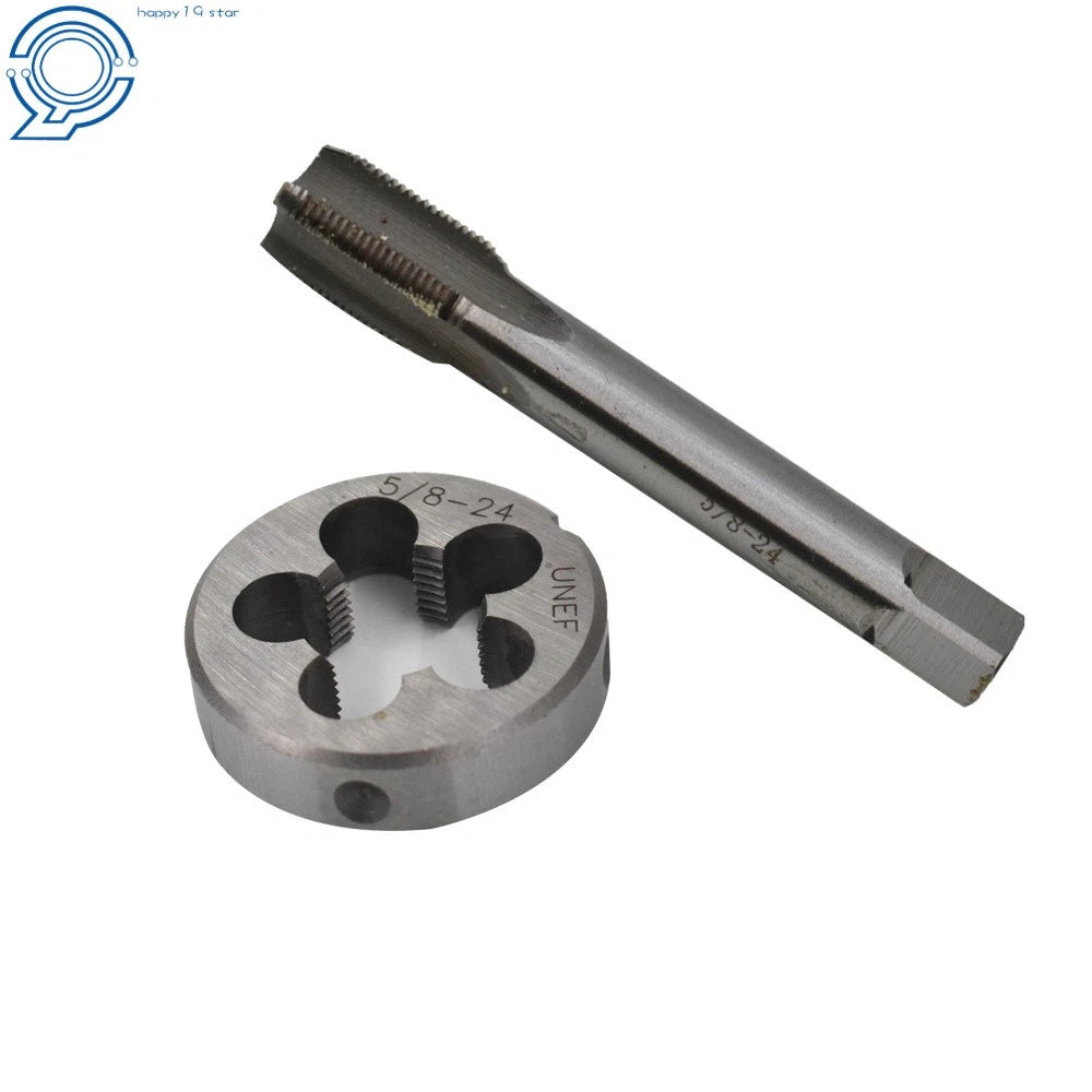 15.875mm-24 Tap and Die Set UNF for Gunsmithing (HSS)