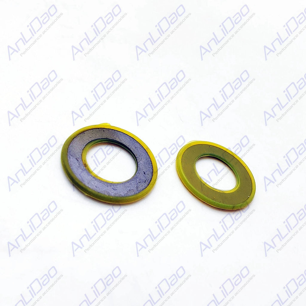 2Pcs Oil Drain Plug Gasket for Mercury Mariner 135HP-400HP (555-24, 26-888593)