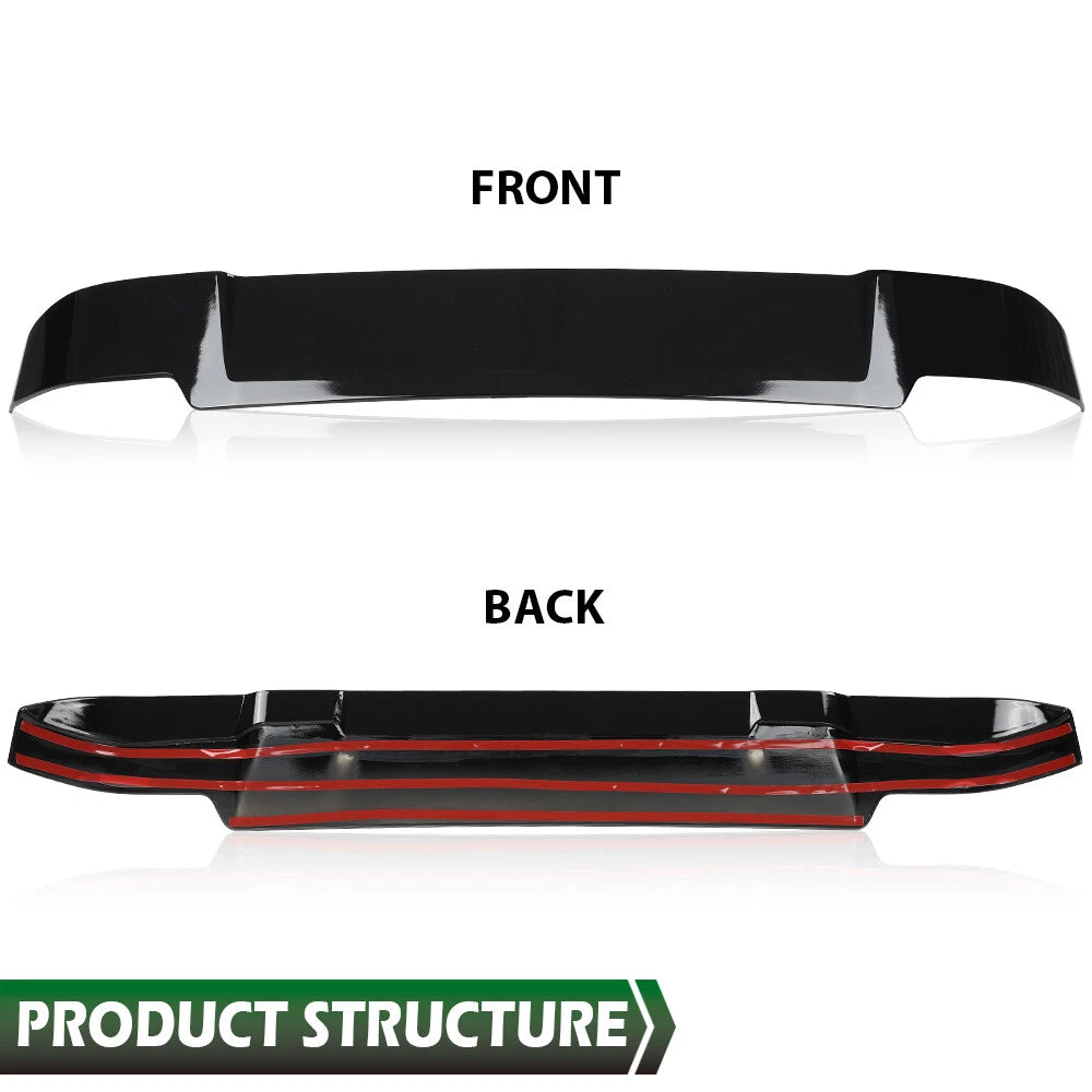 Rear Roof Spoiler Wing for Land Rover Defender 90/110 (2020–2023) Glossy Black