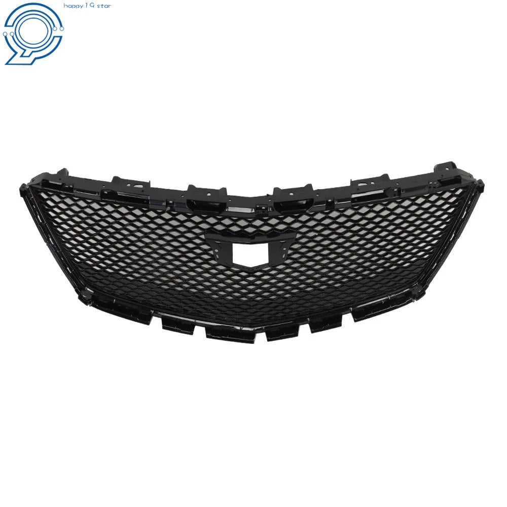 Gloss Black Front Bumper Upper Mesh Grille for Cadillac XT5 (2016-2021)